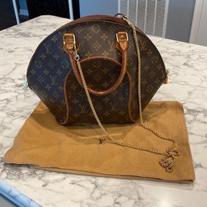 LOUIS VUITTON - authentic ellipse handbag